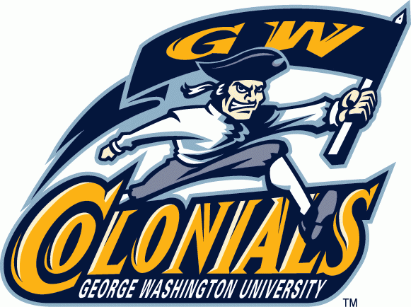 George Washington Colonials 1997-2008 Primary Logo diy fabric transfer